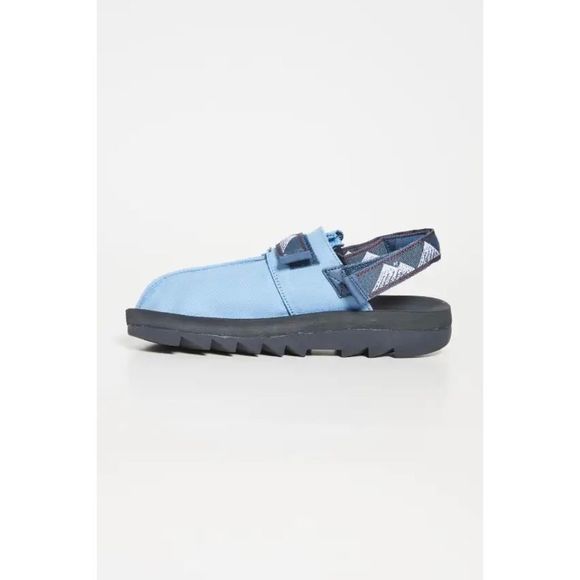 Reebok Beatnik Sharktooth Clog Sandals Blue Slate/Grey/Brave Blue - Picture 2 of 5